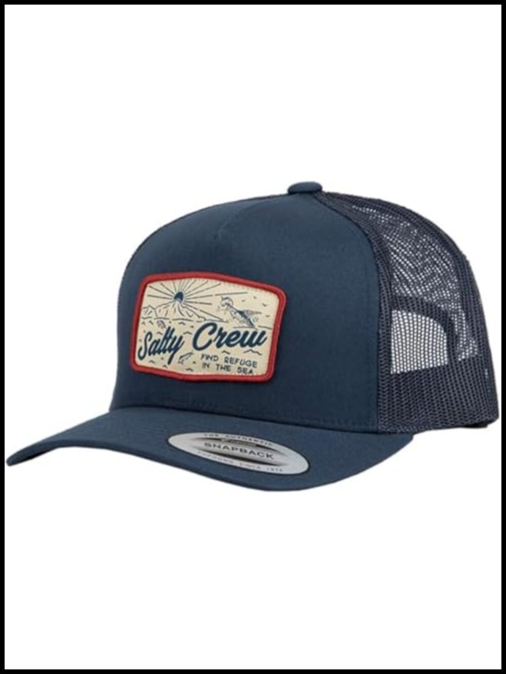 Salty Crew Trucker Hat Retro Graphic Logo Snapback